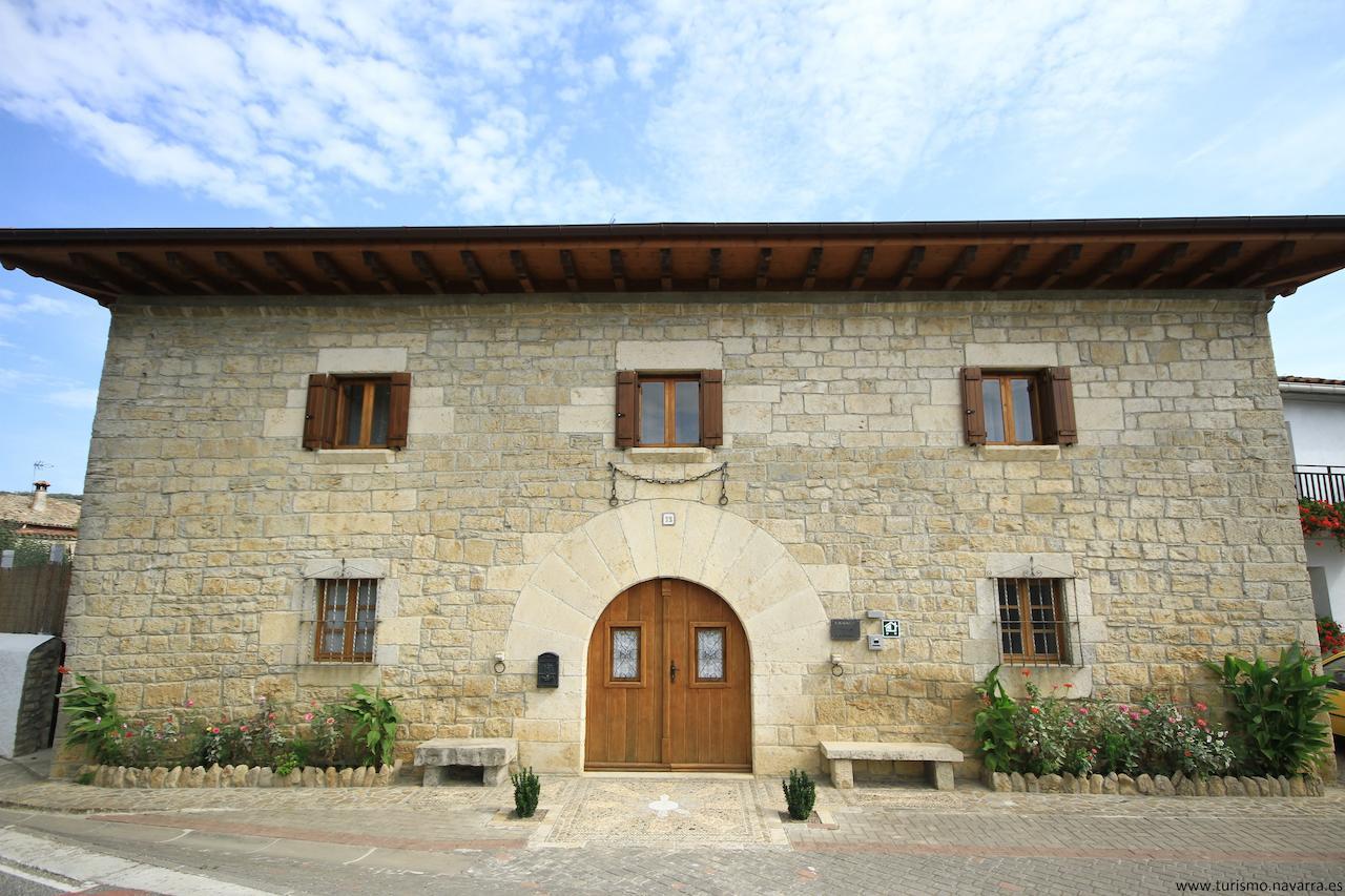 Hostal Casa de la Cadena Asiáin Exterior foto